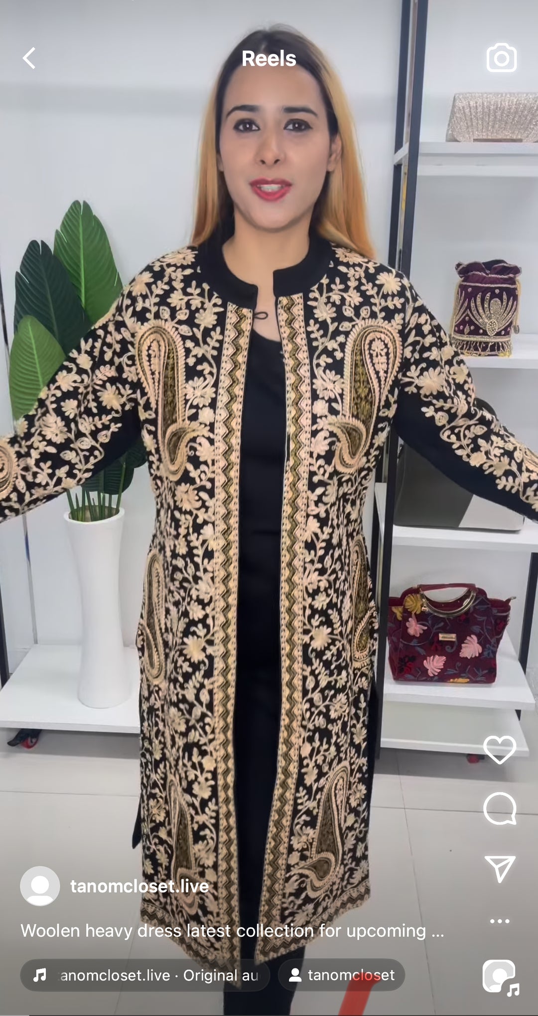 Winter Wear fully embroidered premium suit set