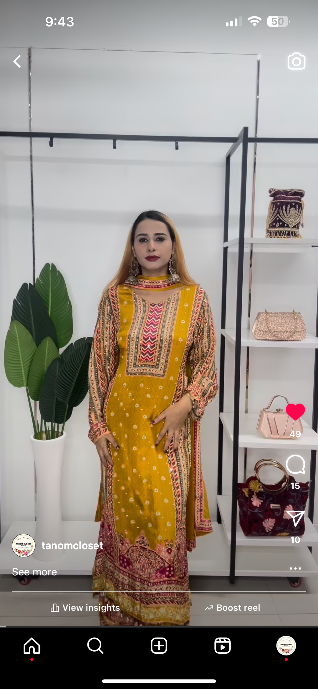 Pure Fabric Super Premium Festive Mustard Suit Set