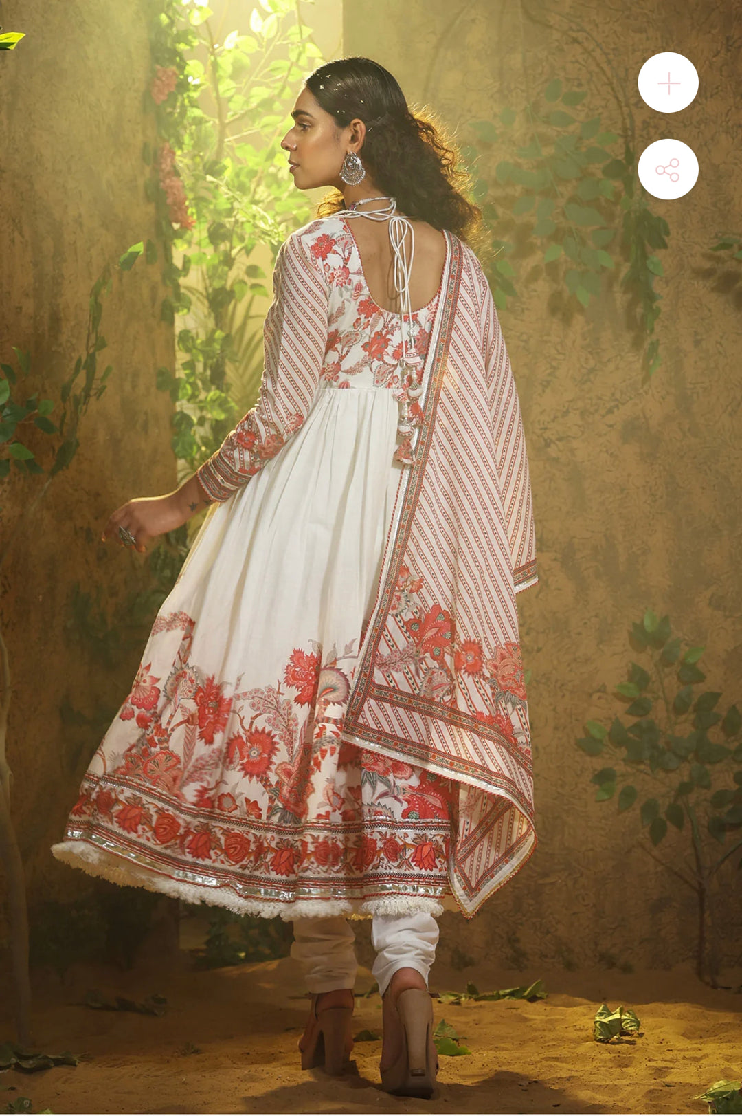 Premium Alia Cut Suit Set in Pure Fabric