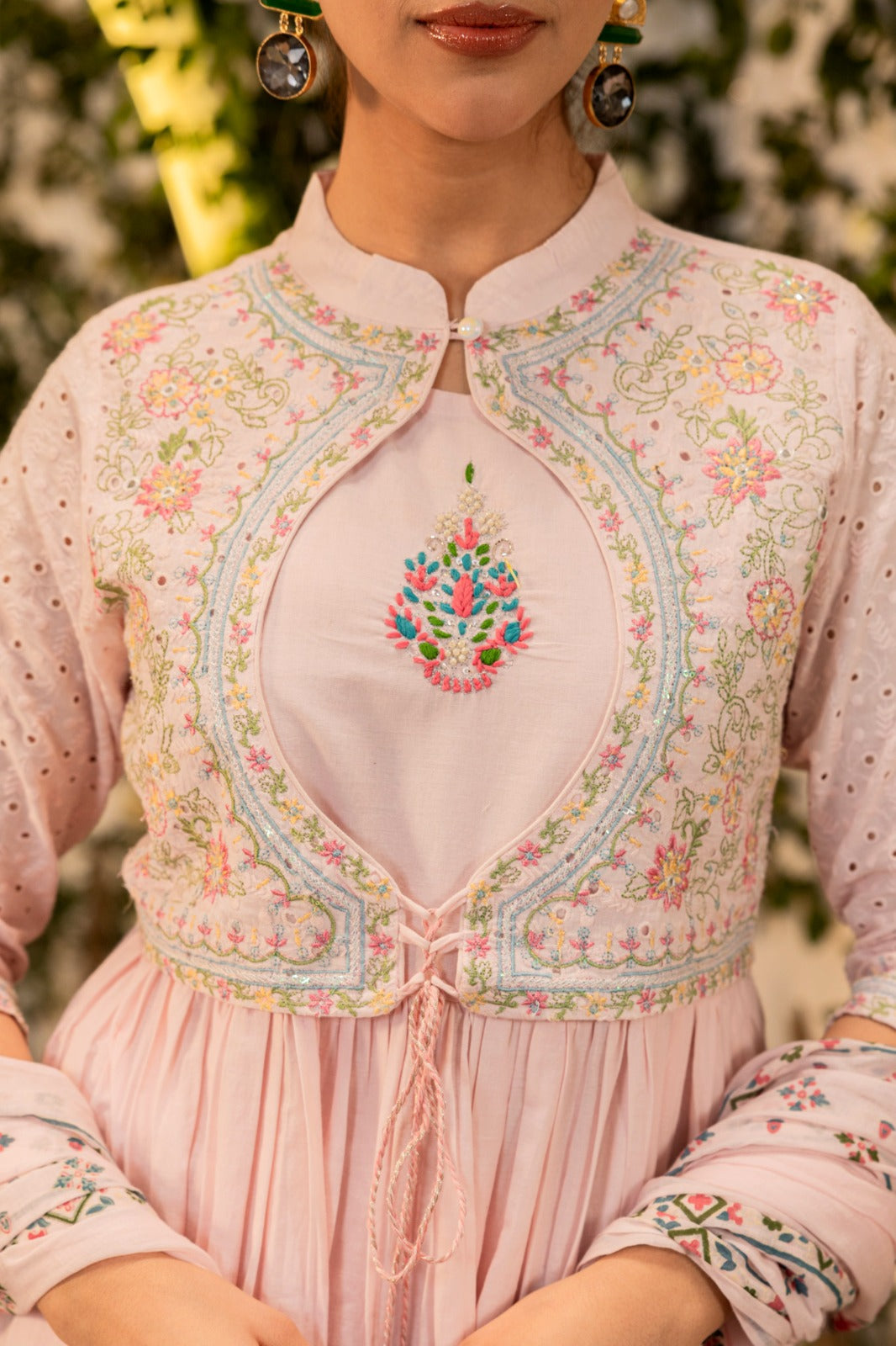 Pink Elegant Anarkali Dress