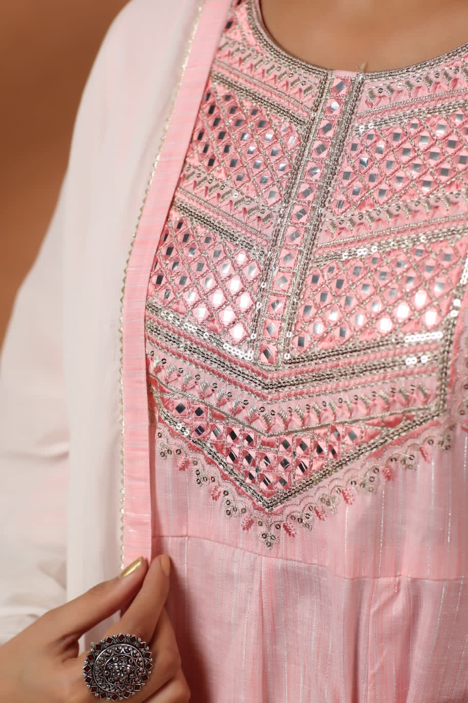 Super Elegant Cotton Anarkali Suit