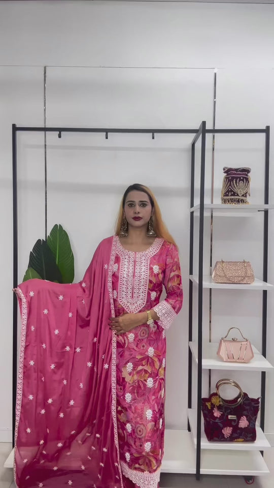 Premium floral Suit Set