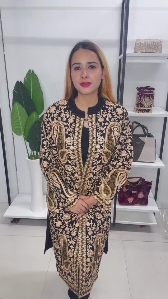 Winter Wear fully embroidered premium suit set