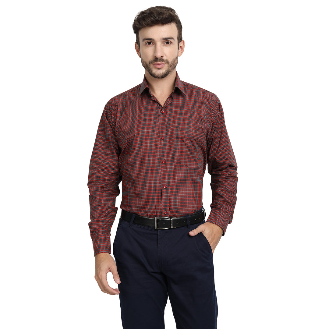 Shirt - Premium Supima Cotton - Coffee Check