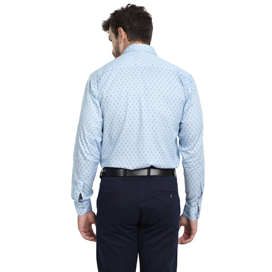 Shirt - Premium Cotton - Sky Blue Pebble