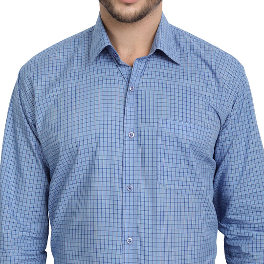 Shirt - Premium Supima Cotton - Blue Check